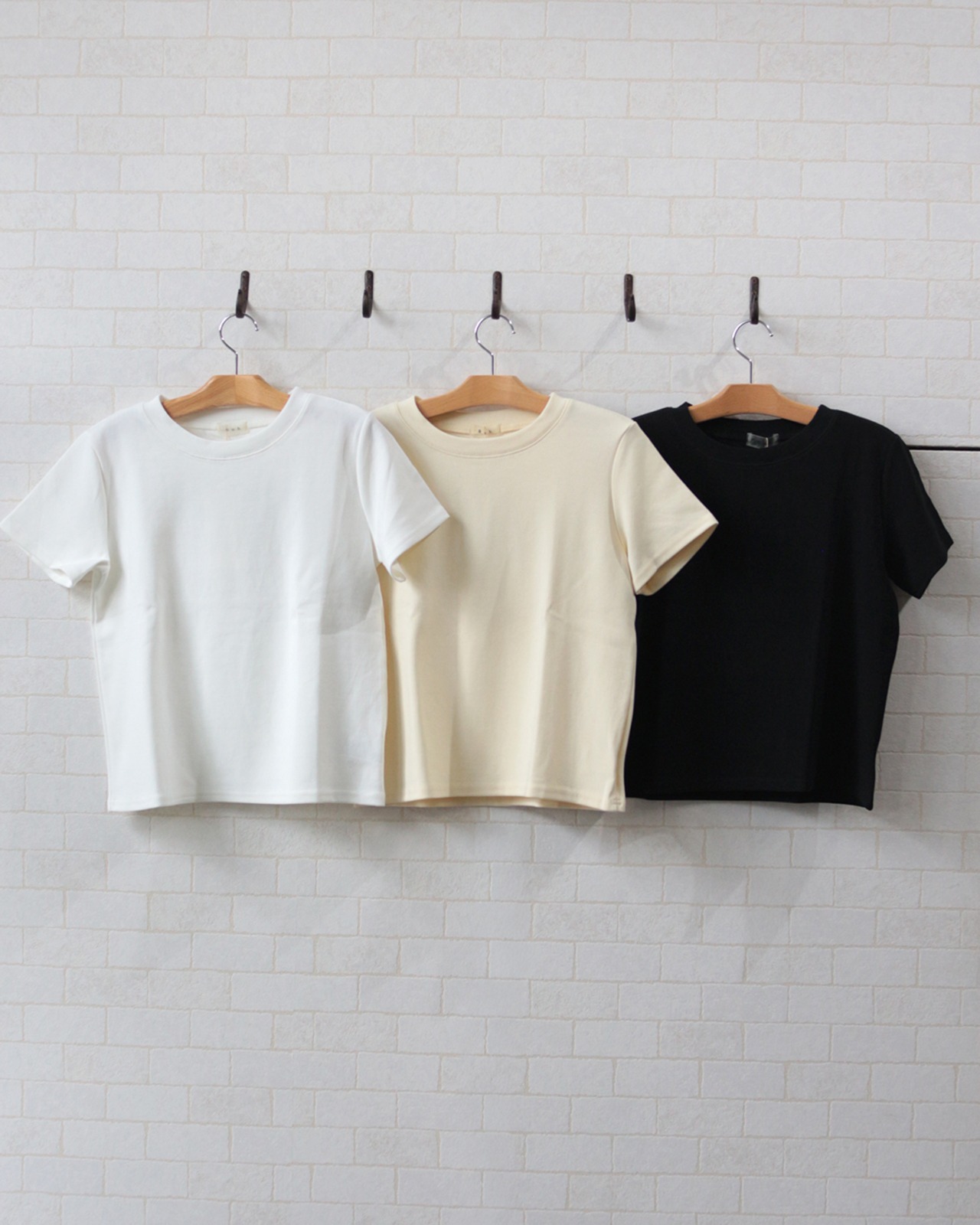 【BouJeloud】スッキリ丈！シルキータッチコンパクトTシャツ　(260470)