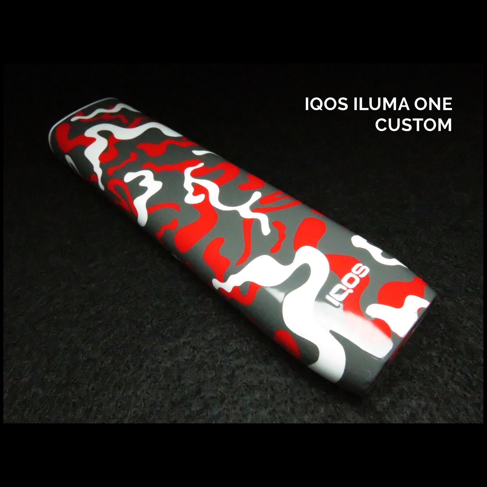 受注 iQOS ILUMA i 新型 本体 未使用 カスタム レッド ブラック 受注 iQOS ILUMA i 新型 本体 未使用 カスタム レッド ブラック