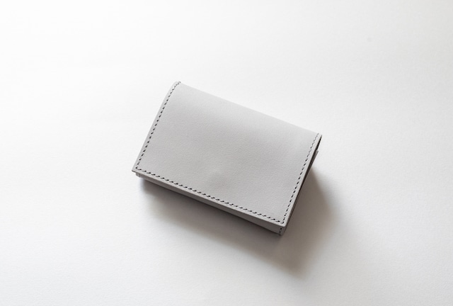 PLAY WALLET - LEATHER：FULL VEGETABLE GRAY