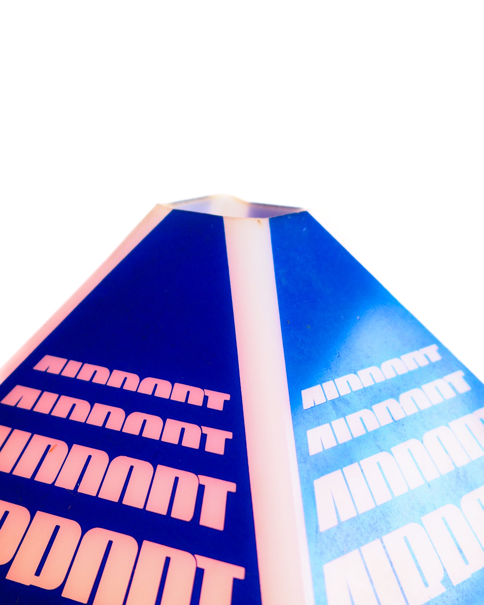 80-90s SONY AIRPORT Promotional Display Light Pyramid Lamp
