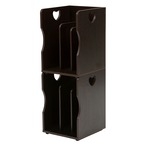 ブックスタンド 2個組 MM-7205-S2 幅24.5×奥行25.5×高さ34.5cm(1台)