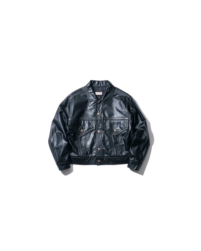 KOOKY ZOO "TRUCKER JACKET〔BLACK〕"