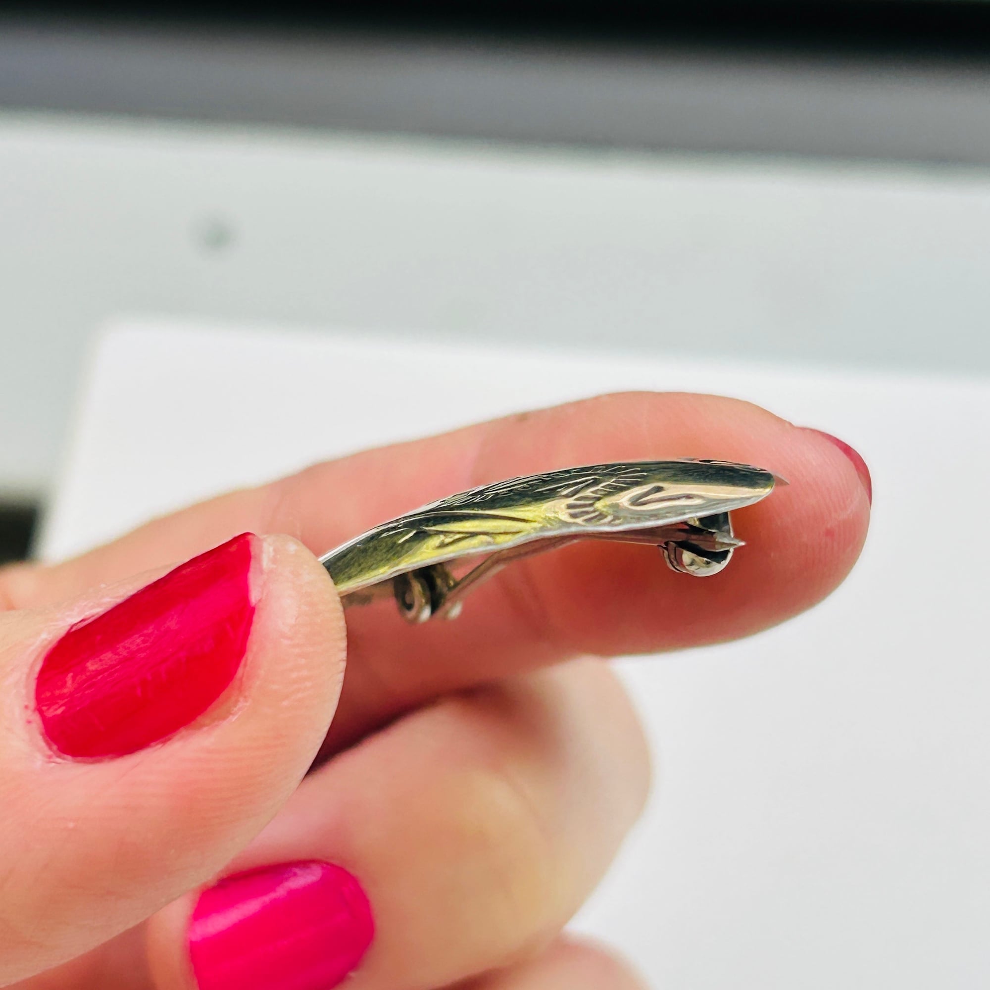 Native American シルバーVASE ブローチ | Milo Antiques & Vintage