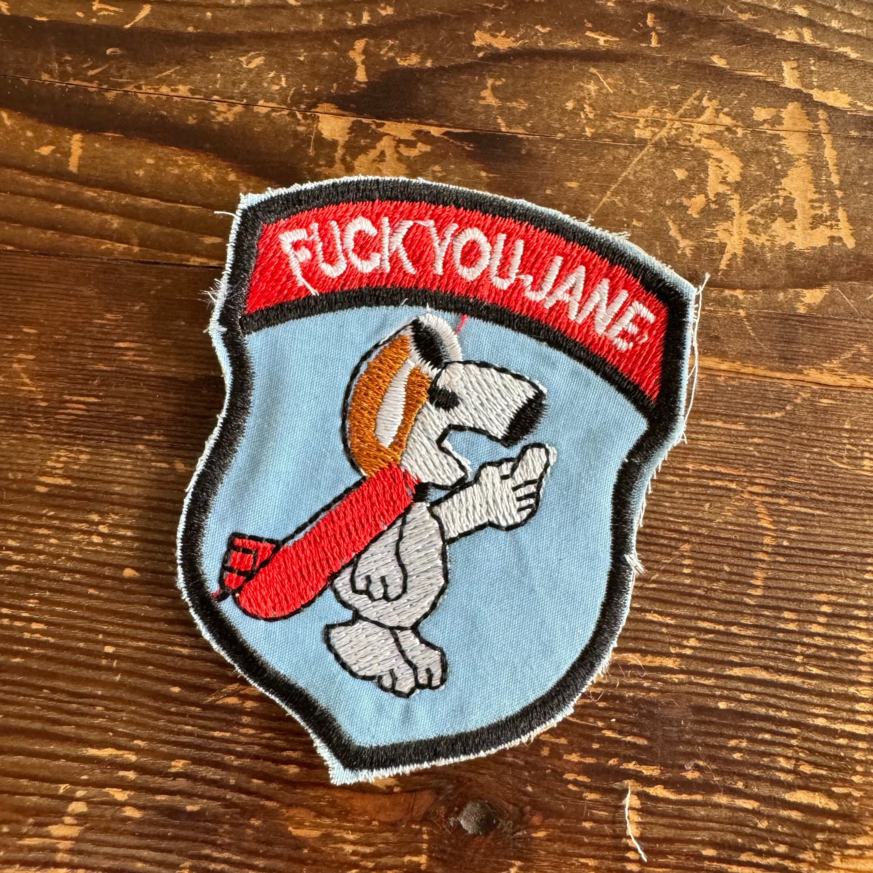Vietnam Era Vintage Snoopy USAF Patch/ | Rei-mart