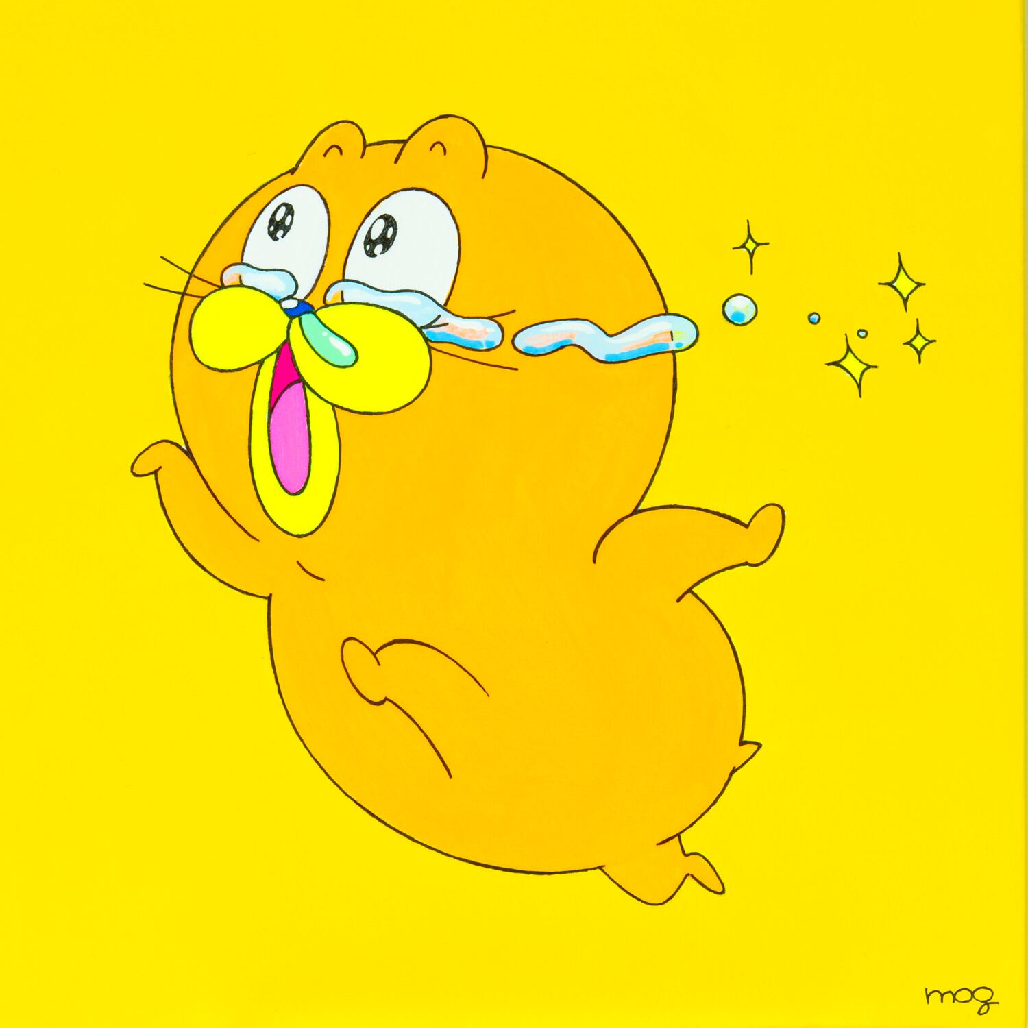 mog イラストレーター 原画 🌟お知らせ🌟 11月1日から始まるハローキティ展にコラボレーション作品