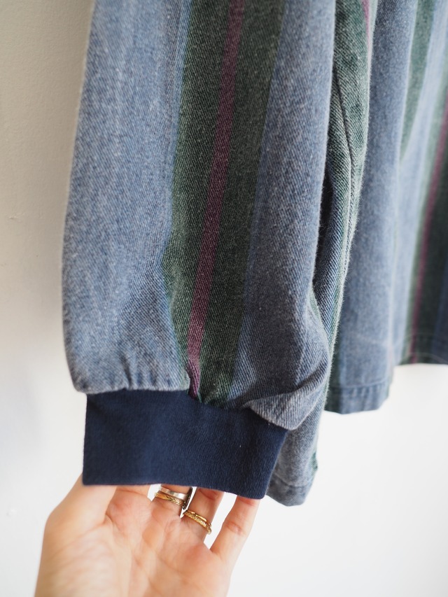 1990’s Denim Hooded Pullover／L