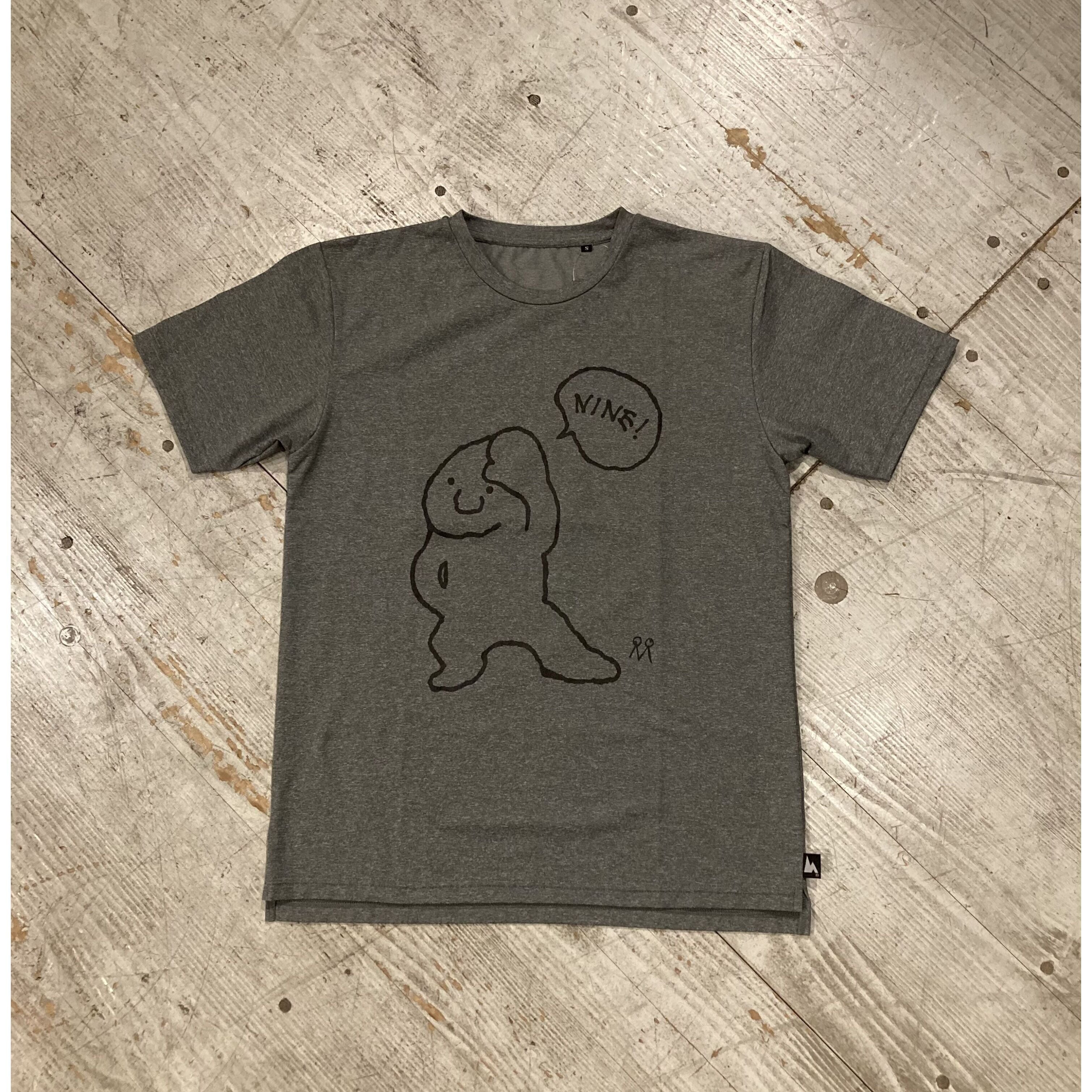 Answer4 / Dry Sleeveless Tshirt (Black) | 道がまっすぐ