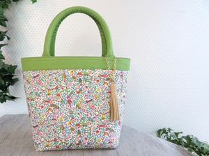 [販売済]Toy Garden GREEN  From60 x LIBERTY TOTE BAG TypeT