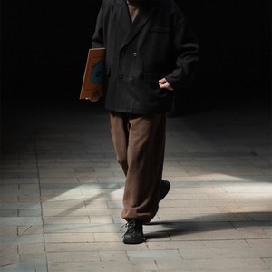 カジュアルハンサムダブルジャケットコート　976