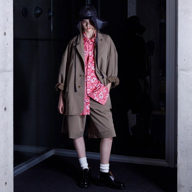 24SS】VOAAOV Relux Tech Chino Big Tailored Jacket (BEIGE) VOJK-L22
