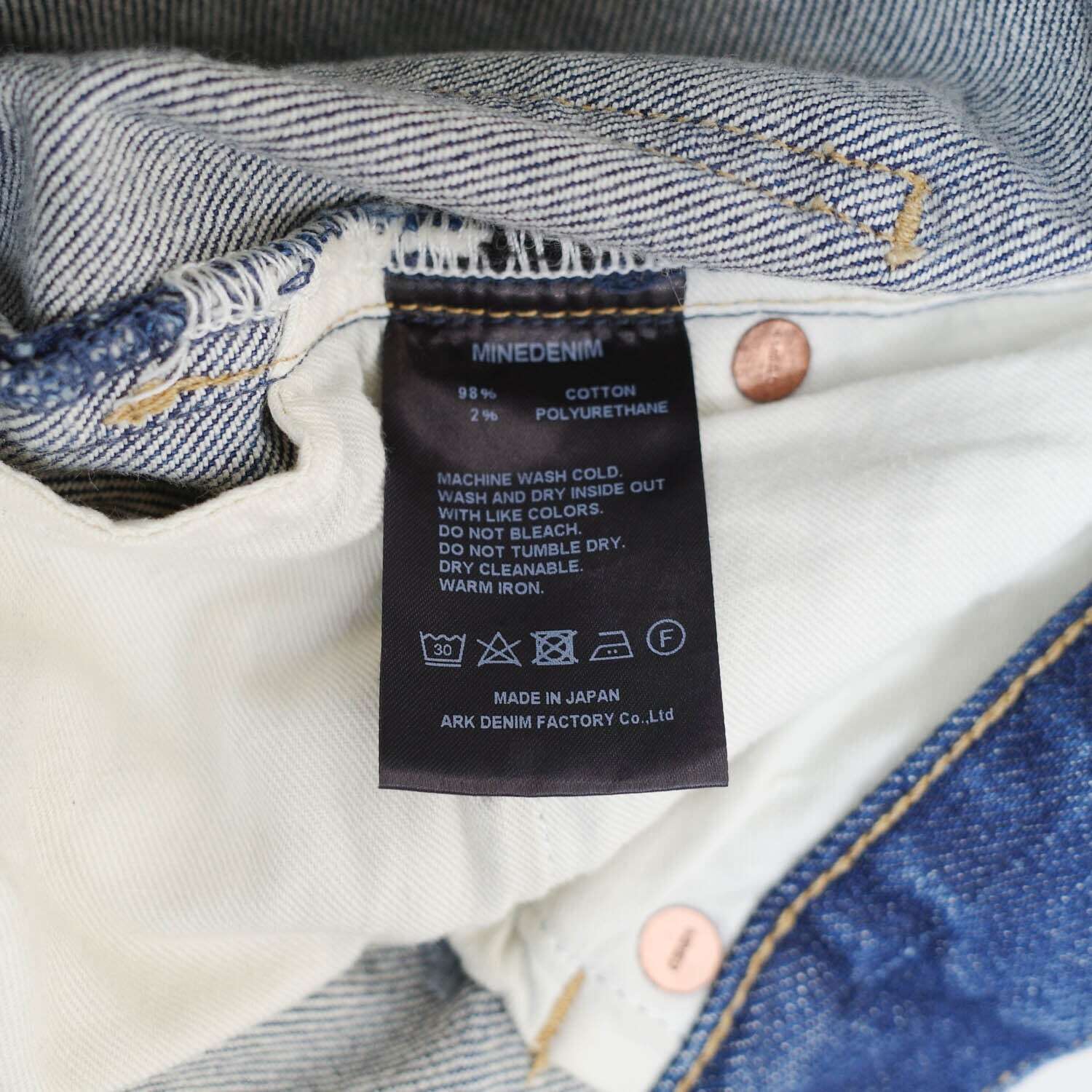 [NEW] MINEDNIM	H/W SLIM BOOTSCUT 5POCKET PANTS 1809-1011-82