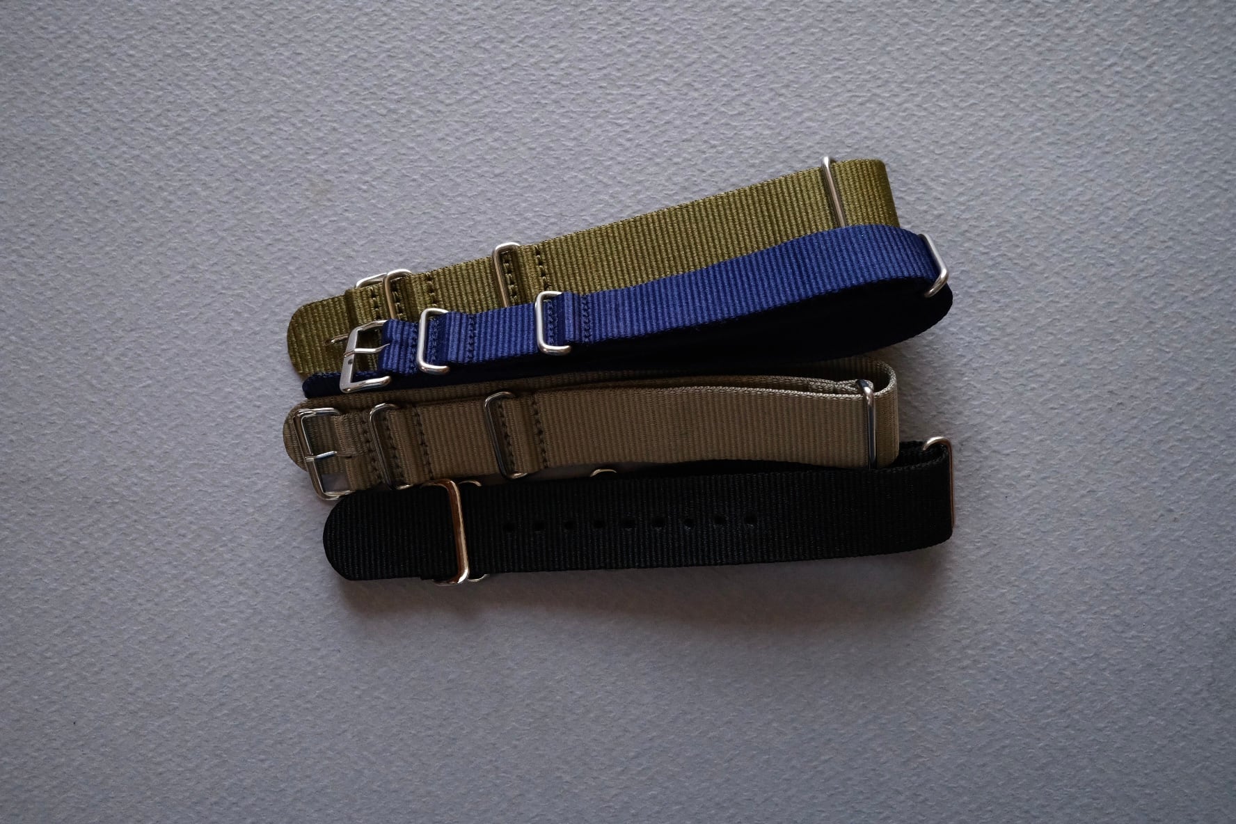 ドイツ製 Messerschmitt（メッサーシュミット）"military watch"  (ミリタリーウォッチ) 109 シリーズに対応NATO布ベルト20mm