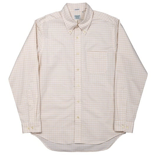 【未使用】Workers ワーカーズ modified bd マチルダチェック WORKERS(ワーカーズ)～Modified BD, Matileda Check OX, Beige～ | Amboy