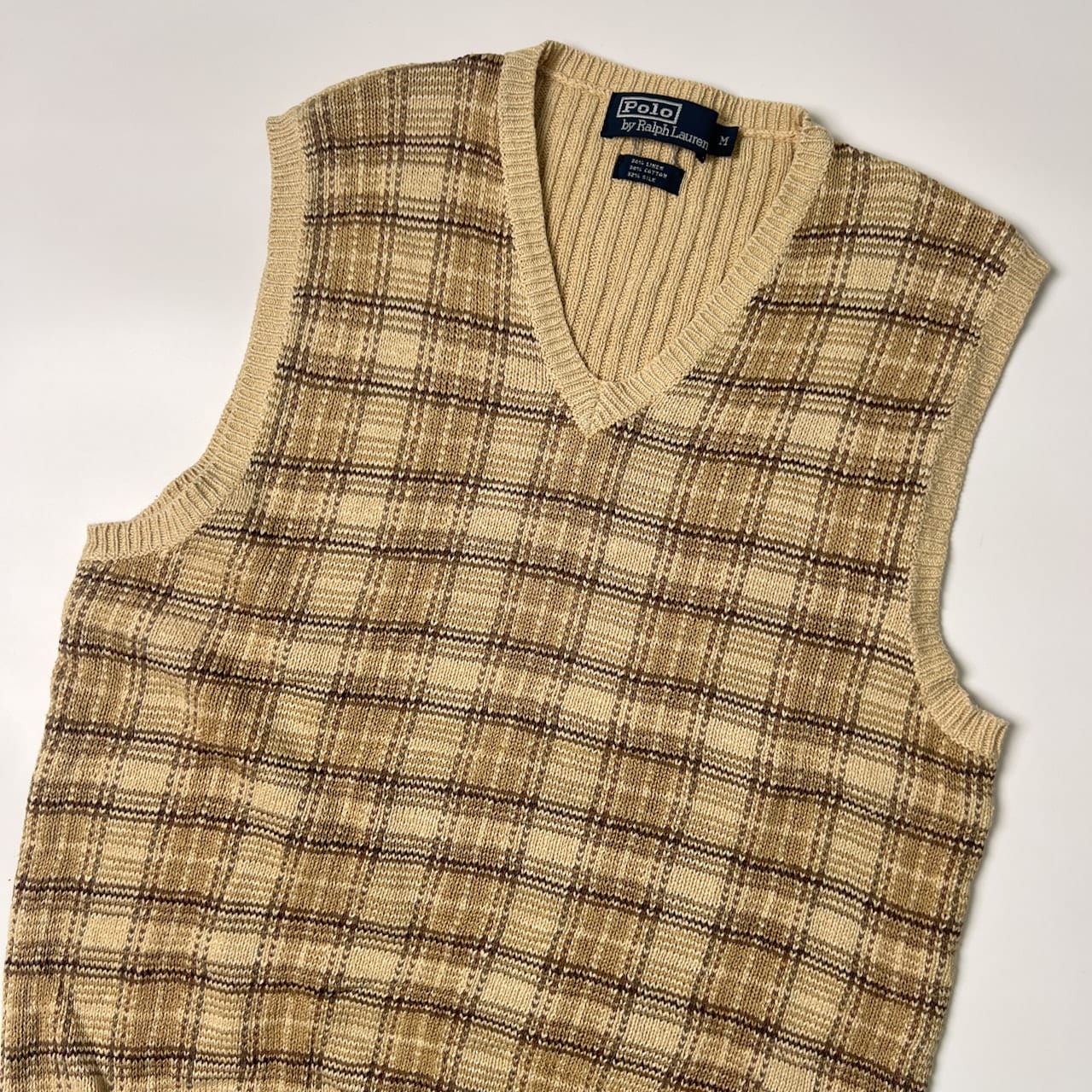 Polo by Ralph Lauren ポロラルフローレン リネン&シルク混 チェック柄