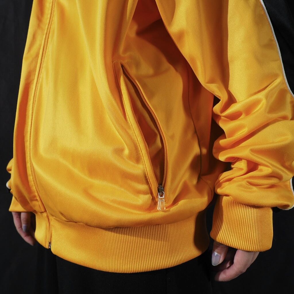 JAKO golden yellow color full zip track jacket (european buying)