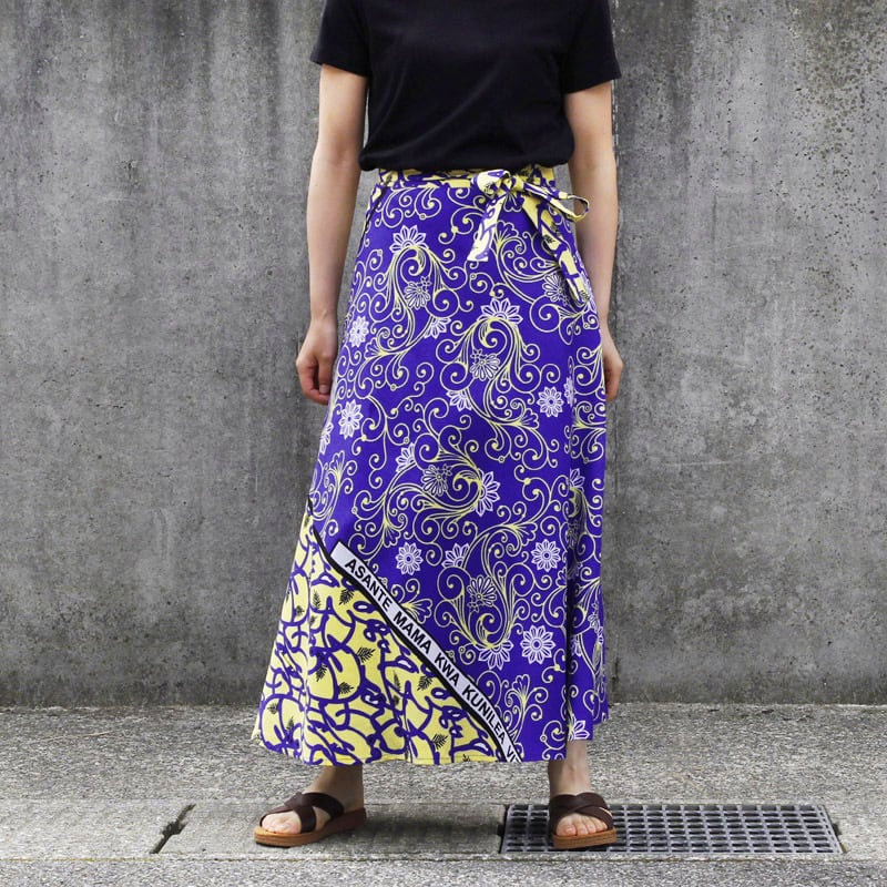 巻きスカート | カンガ屋 katikati（カティカティ）｜アフリカ布