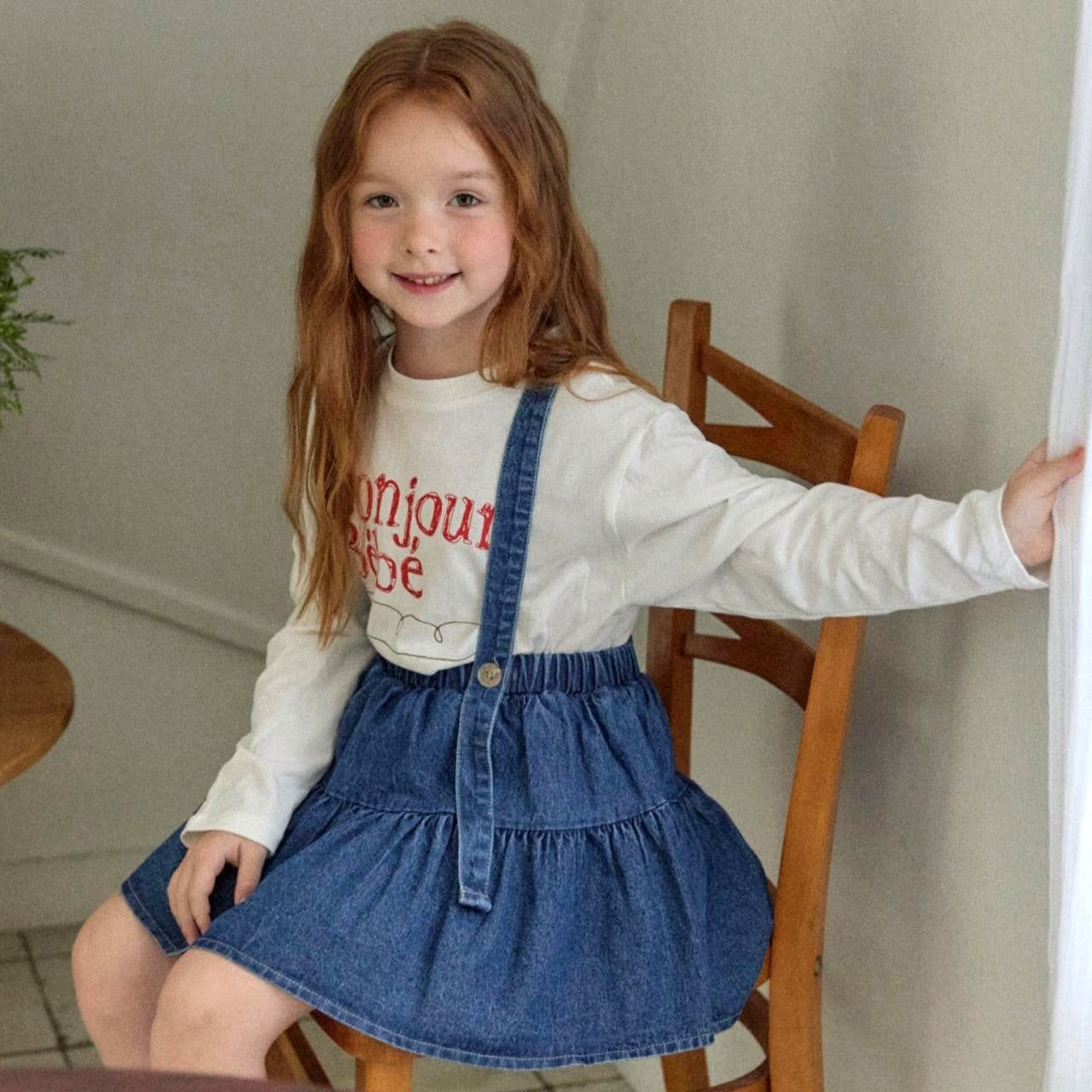 «sold out»«ジュニアサイズあり» By MiMi デニムスカート 2colors