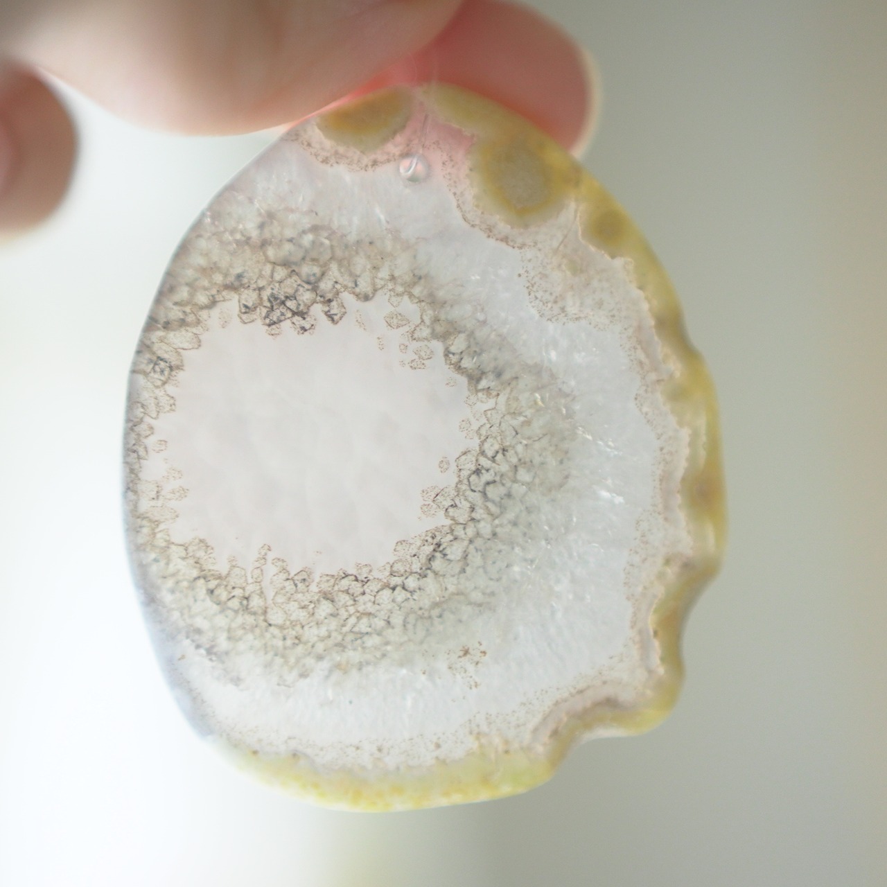 Marine Blue 03 - アゲートヒーリングチャイム / Agate Sun Catcher Wind Chime 643