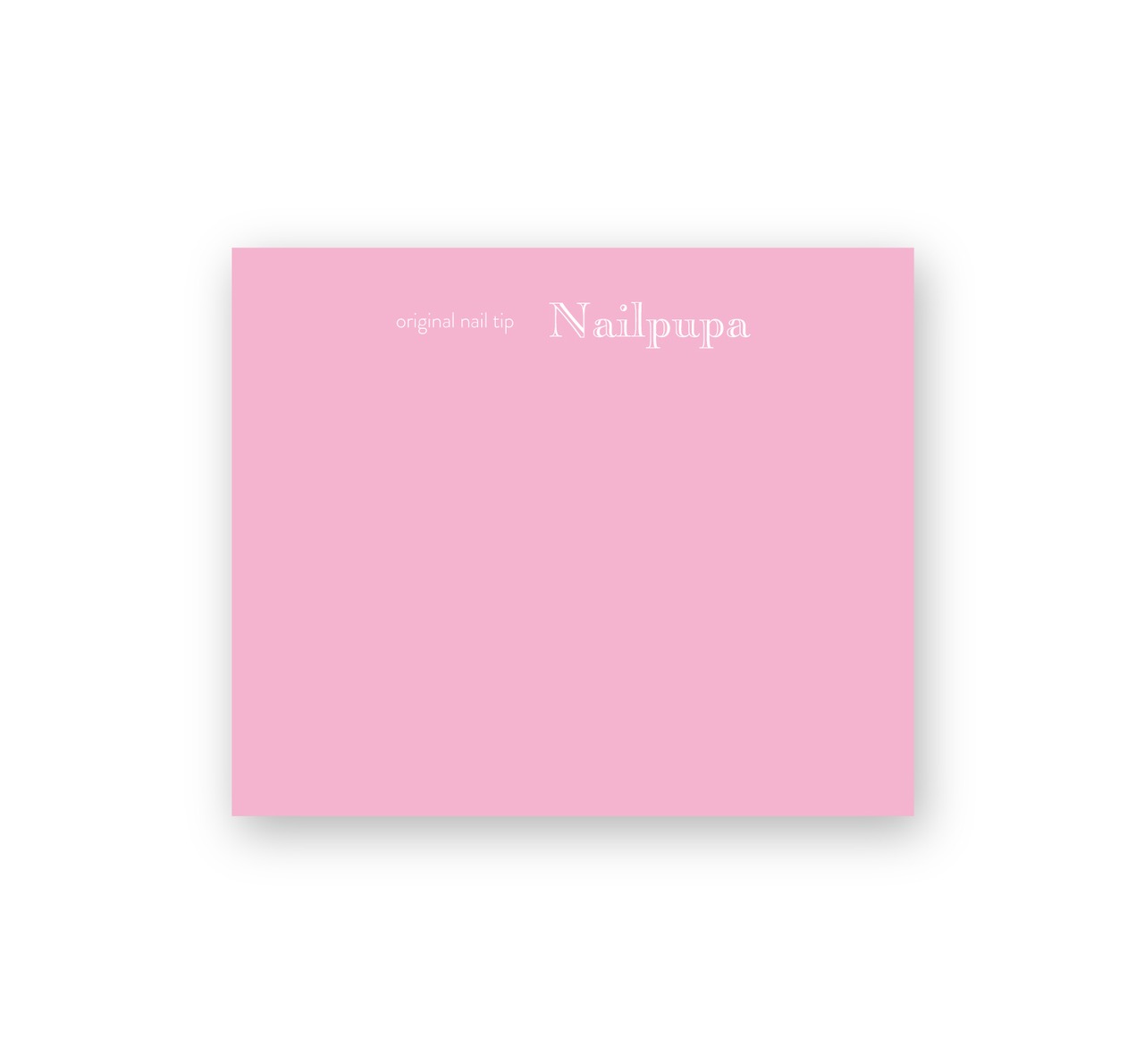 無地 × 淡いピンク系シリーズ｜ ネイルチップ台紙  アクセサリー台紙  ｜ ncd_pk_1