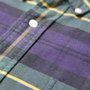 90s Ralph Lauren plaid BIG SHIRT [L] 古着