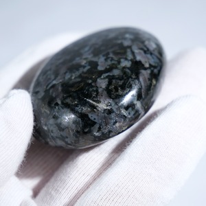 インディゴガブロ ミスティックマーリナイト / パーム パームストーン 握り石【3】