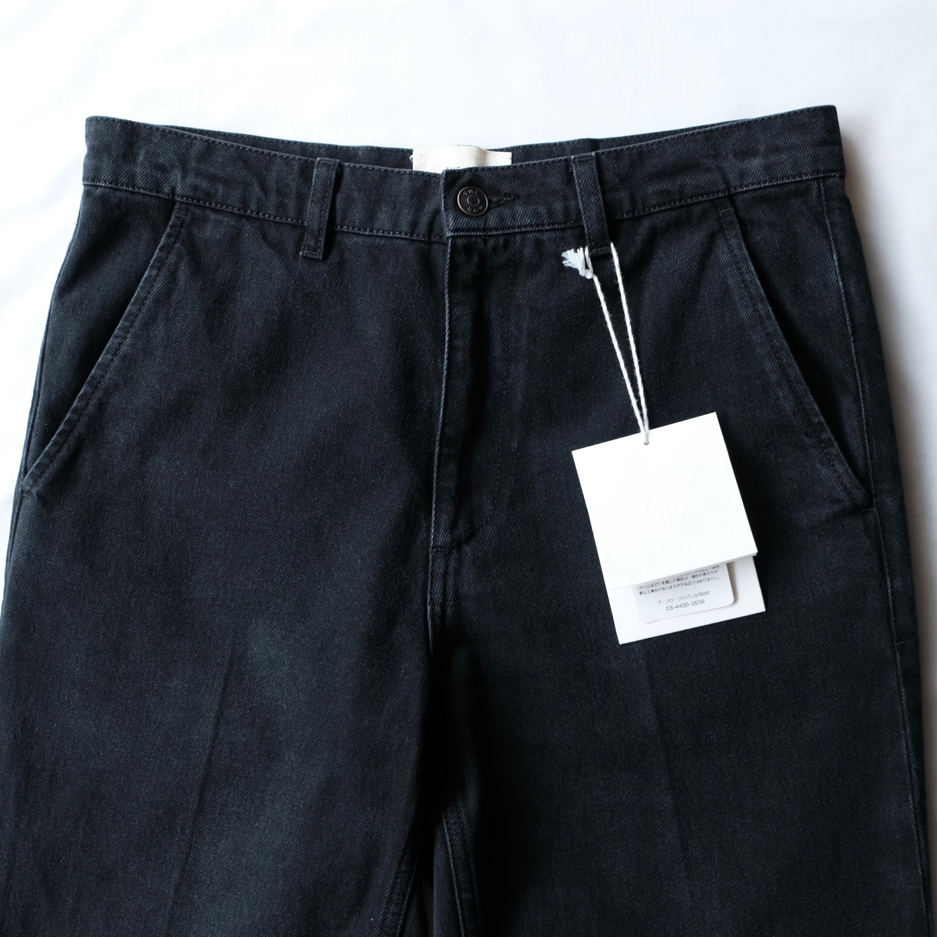 THE ROW FINCH JEAN BLACK DENIM PANTS | safarionline