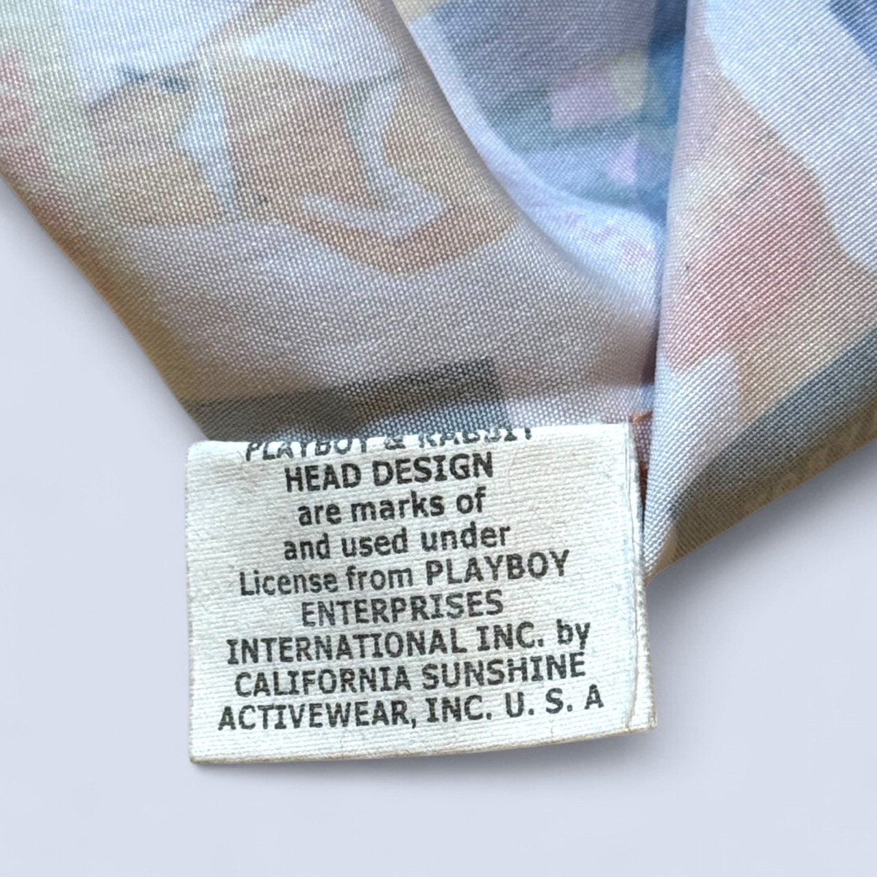 90's PLAYBOY MAGAZINE ALL OVER PATTERN S/S SHIRT