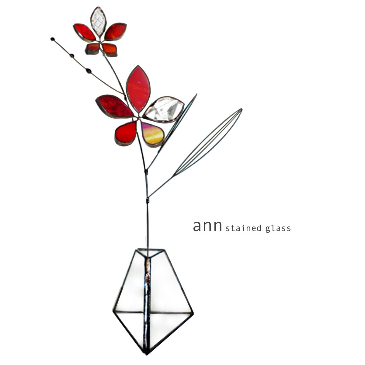 X'mas】ステンドグラス クリスマスリース | ann stained glass