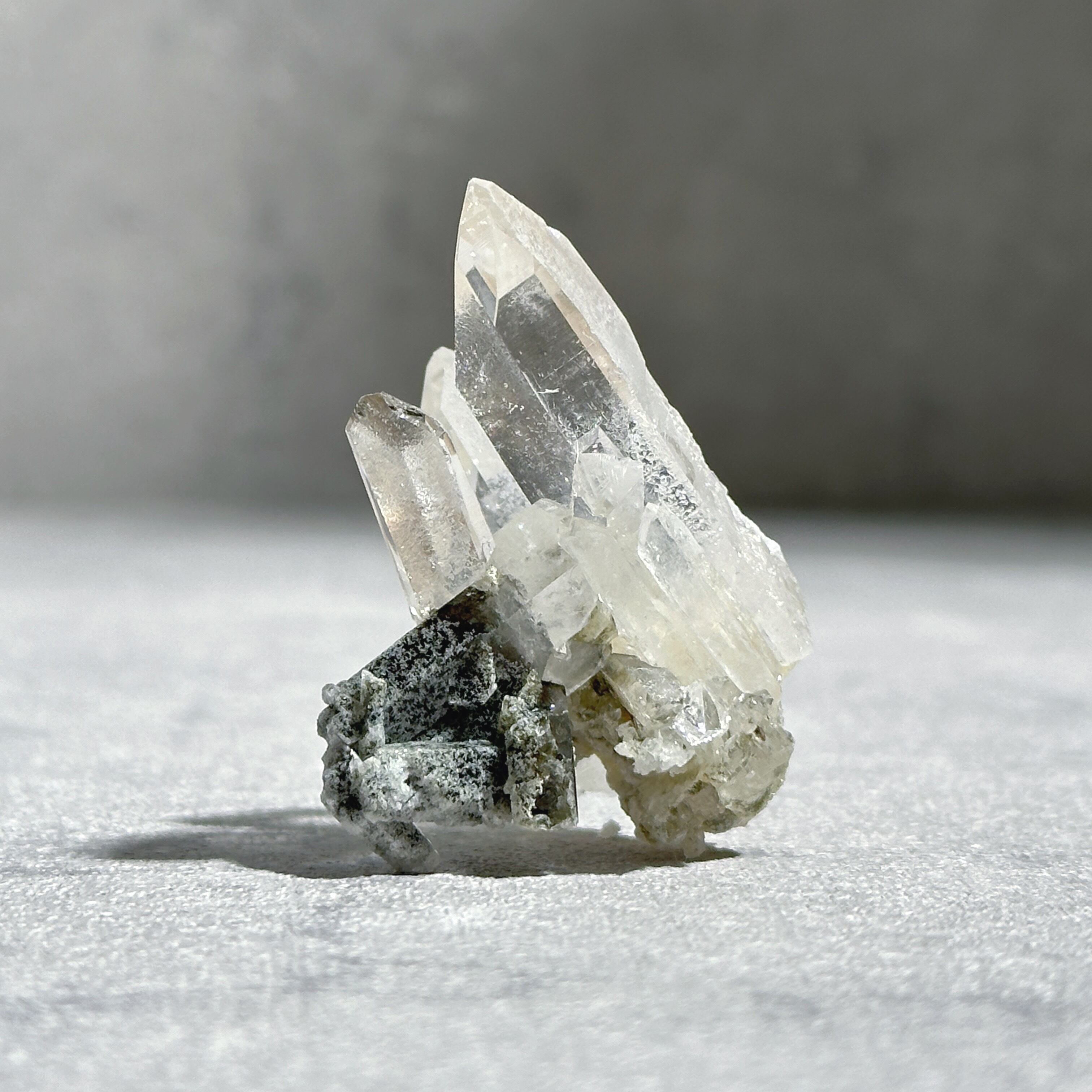 ゼッカ産クローライトインクリアクォーツ12◇ Chlorite in Clear Quartz From Zeca de Souza ◇天然石・鉱物・パワーストーン