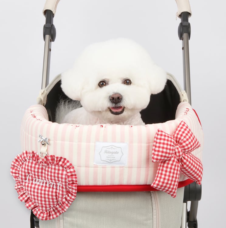 予約【ritogato】Chou ribbon Buggy Coverup Guard (Red)