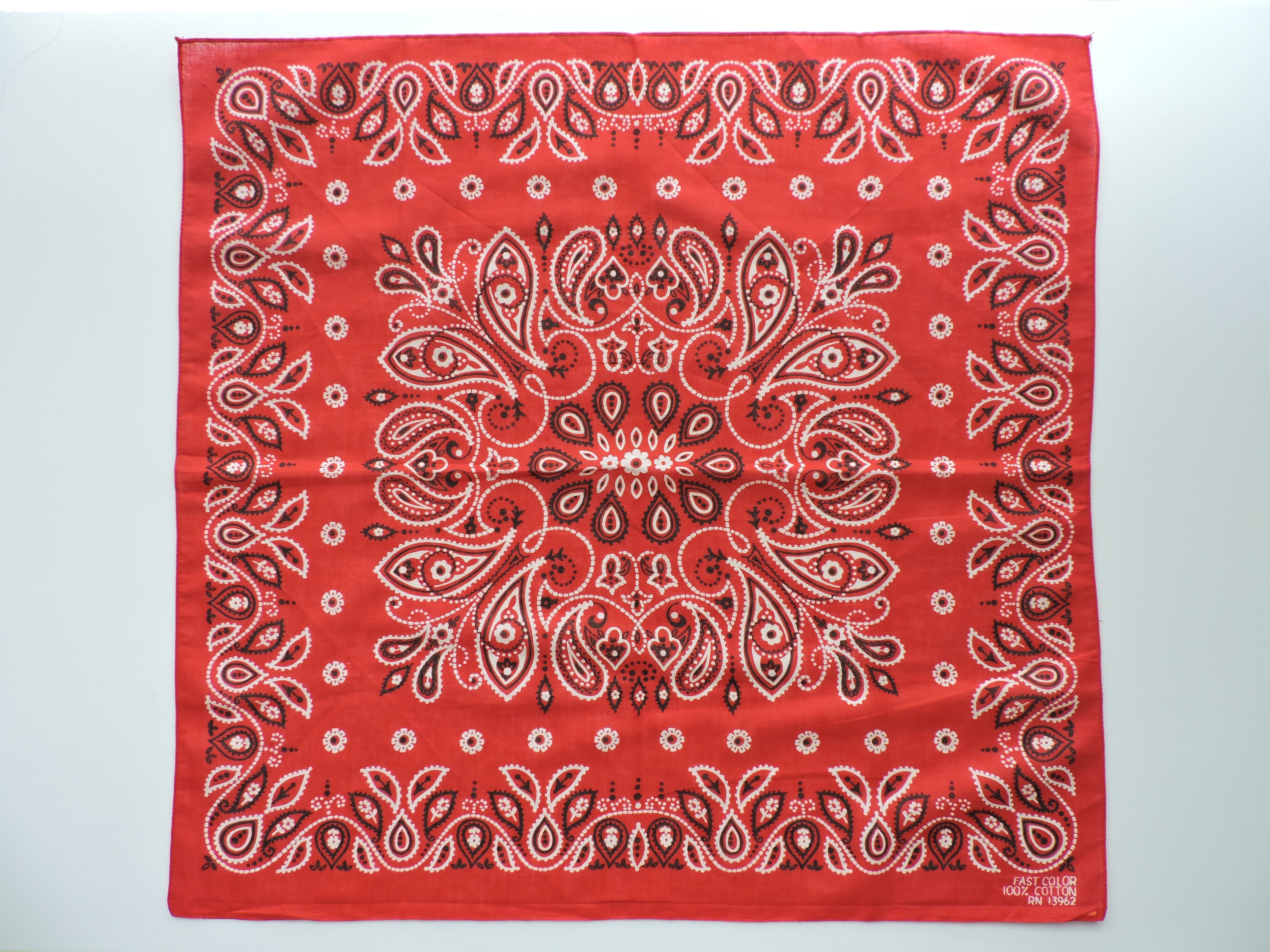 DEADSTOCK】 RN13962 ヴィンテージバンダナ | swallows