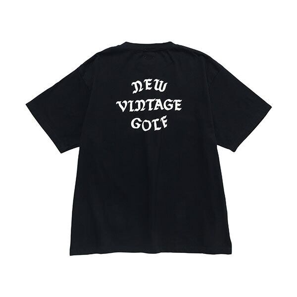 CLUBHAUS NEW VINTAGE GOLF Tシャツ L ブラック NEW VINTAGE GOLF ニュービンテージゴルフ Tシャツ Bronx Print T