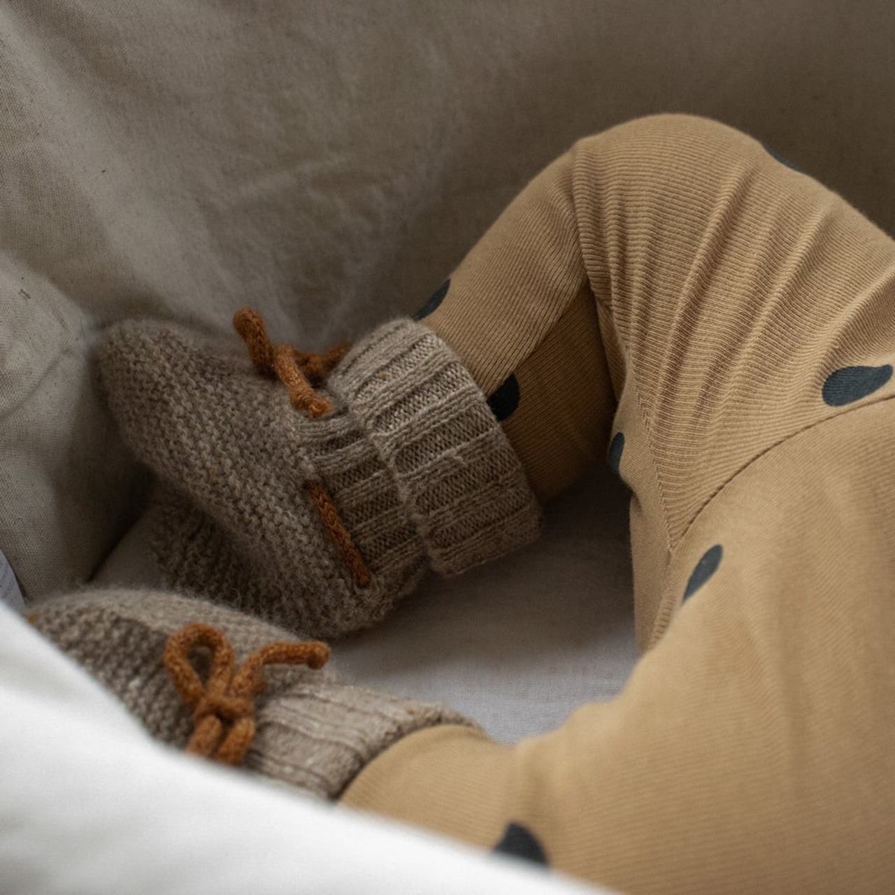 organic zoo　Oatmeal Wool Booties