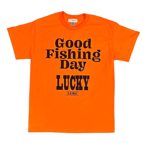 Good Fishing Day SS Crew Neck Tee