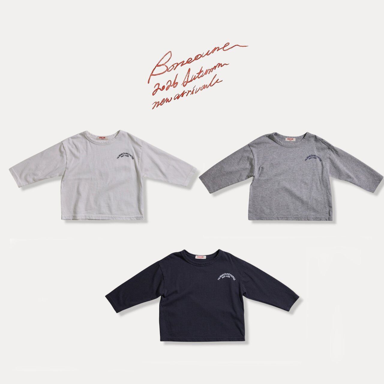 【2点送料無料】«予約»«ジュニアサイズあり»«Boneoune» バイオシングトップス 3colors