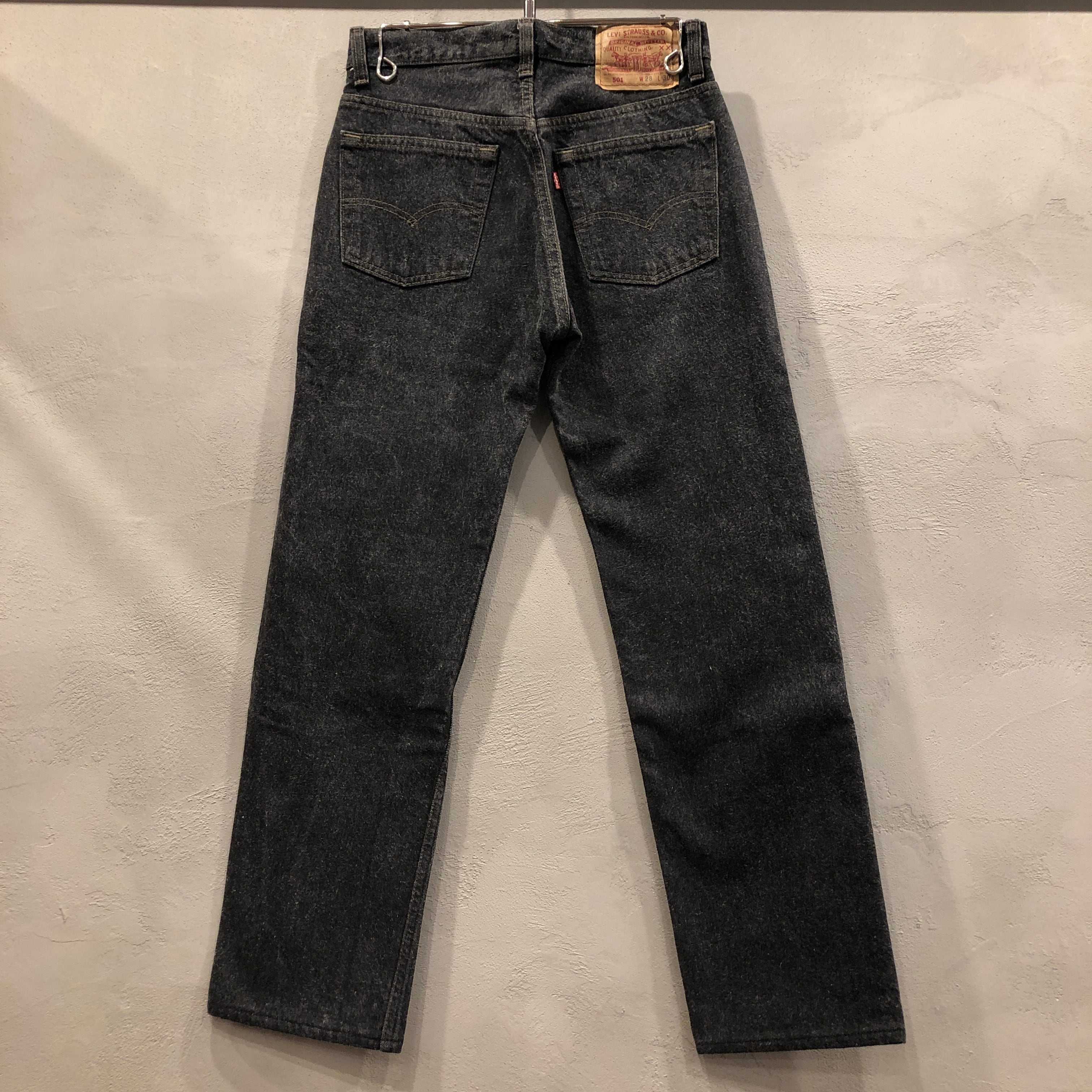 ⊕LEVI'S 501 先染めブラック USA | safarionline