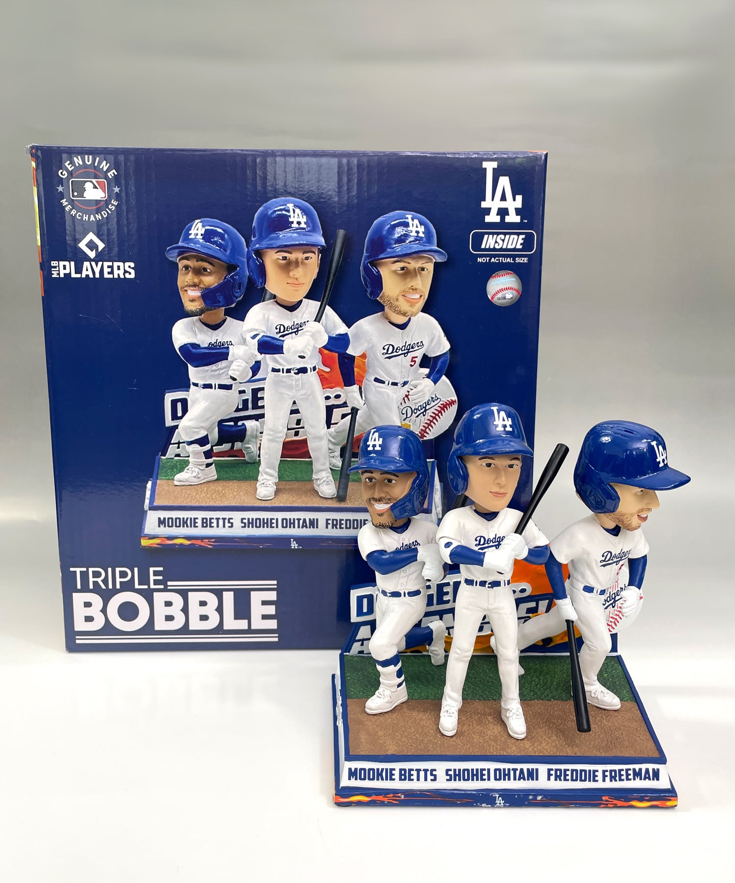 【正規品】大谷翔平　ムーキーベッツ　フレディフリーマン　トリプルボブルヘッド 大谷翔平 フレディフリーマン ムーキーベッツ ロサンゼルス
