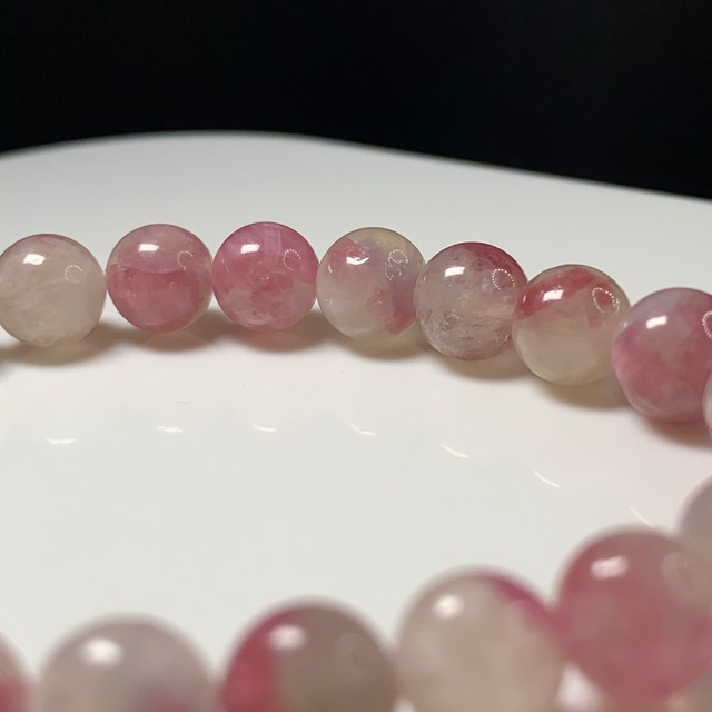 A04 ピンクトルマリンシリカブレスレット