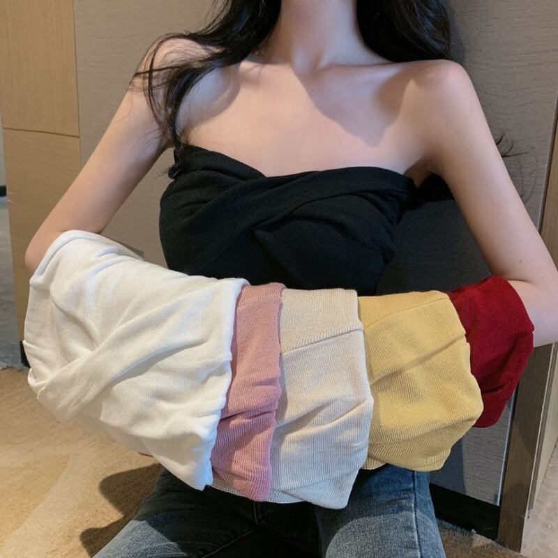 トップス サマースタイルニットノースリーブシャツ レディース 夏物 シルク ハンチェンe20255570766