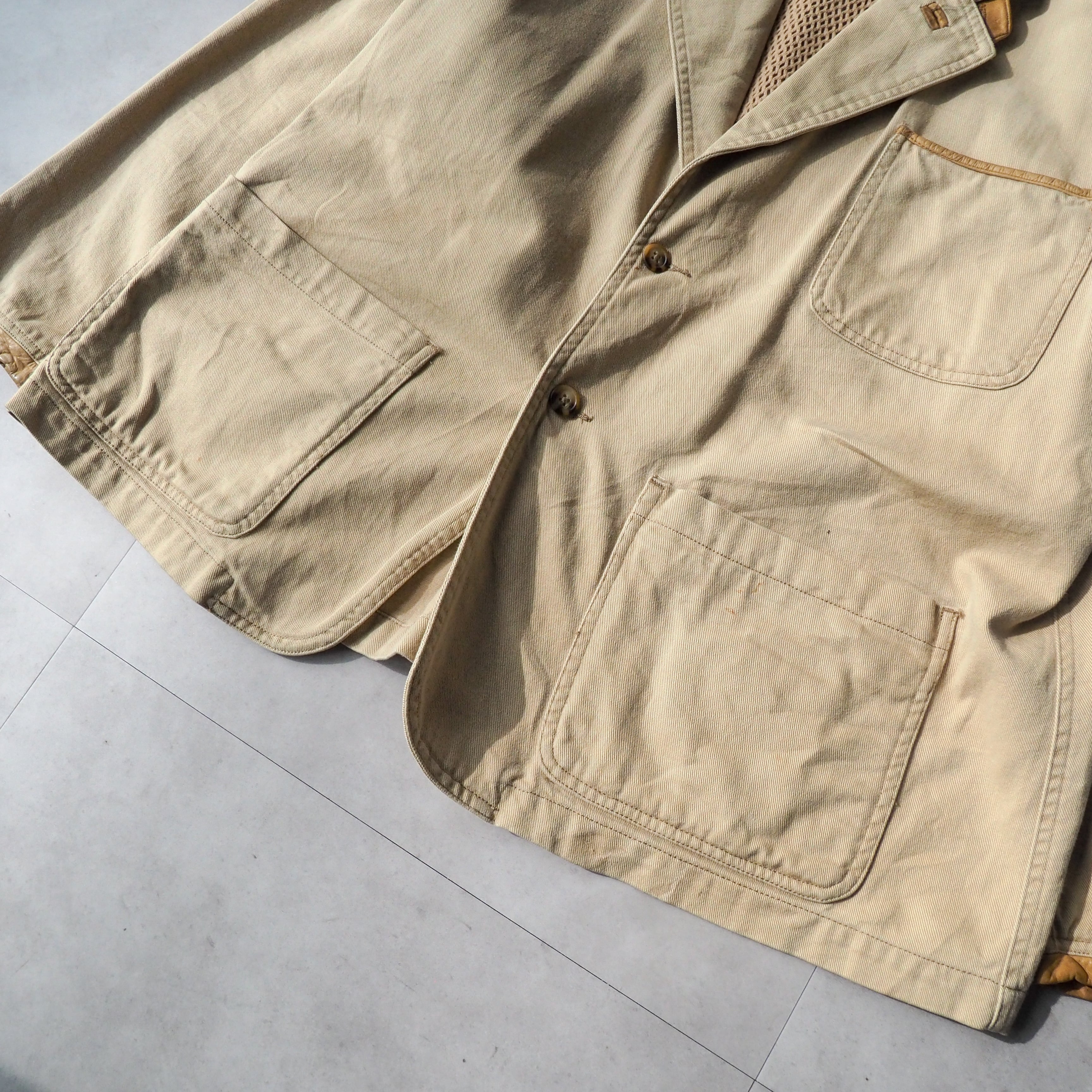 90s “ORVIS” safari tailored jacket 90年代 オービス サファリ