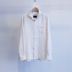 Garage.U.W CLASH LINEN CUTAWAY SHIRT IVORY