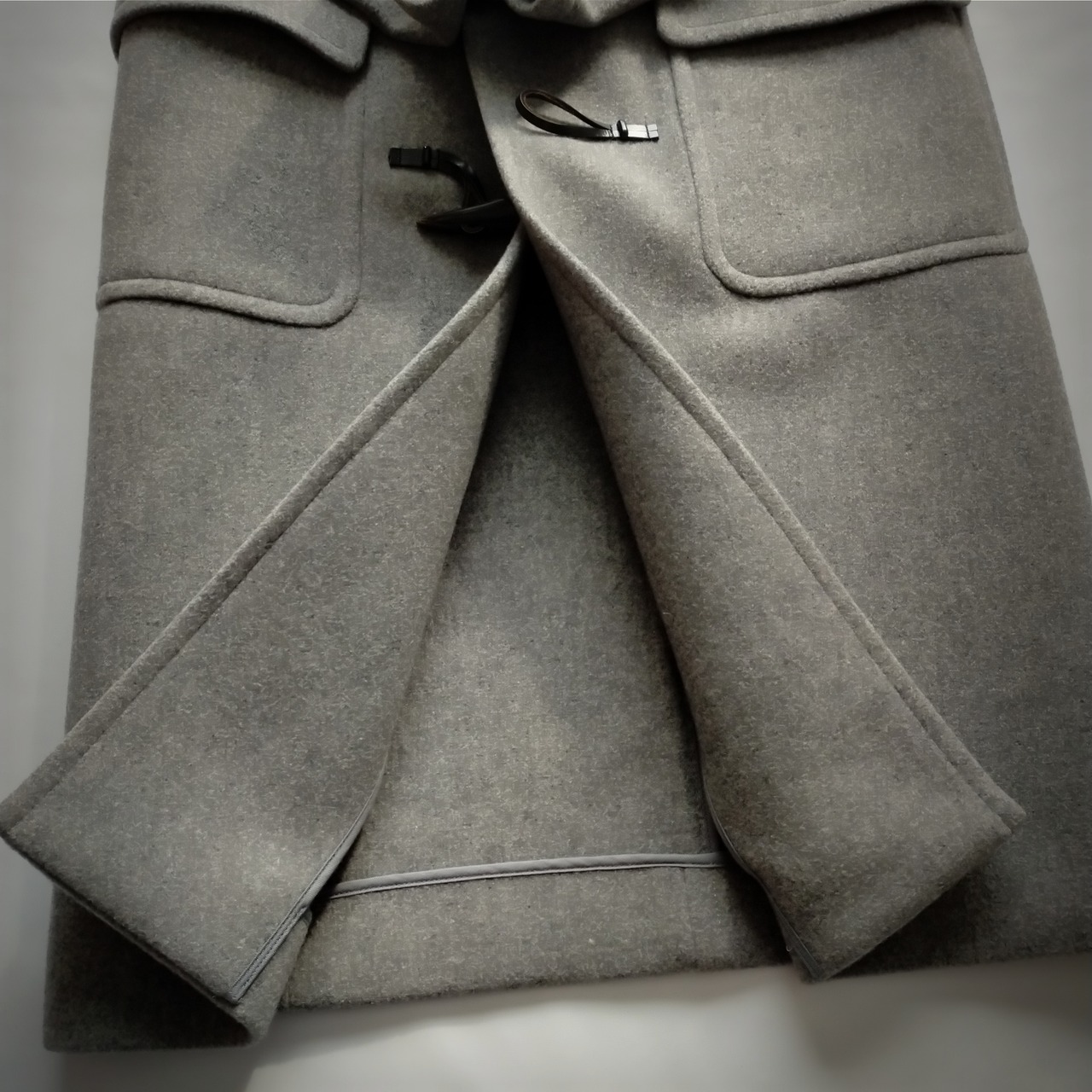 ✨美品 TOMORROWLAND ロング グレー ダッフル 34 | TOMORROW.FF 