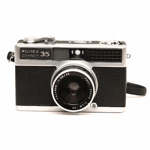 FUJICA COMPACT 35・富士フィルム・フジカ・カメラ・レトロ・ジャンク・No.200118-005・梱包サイズ60