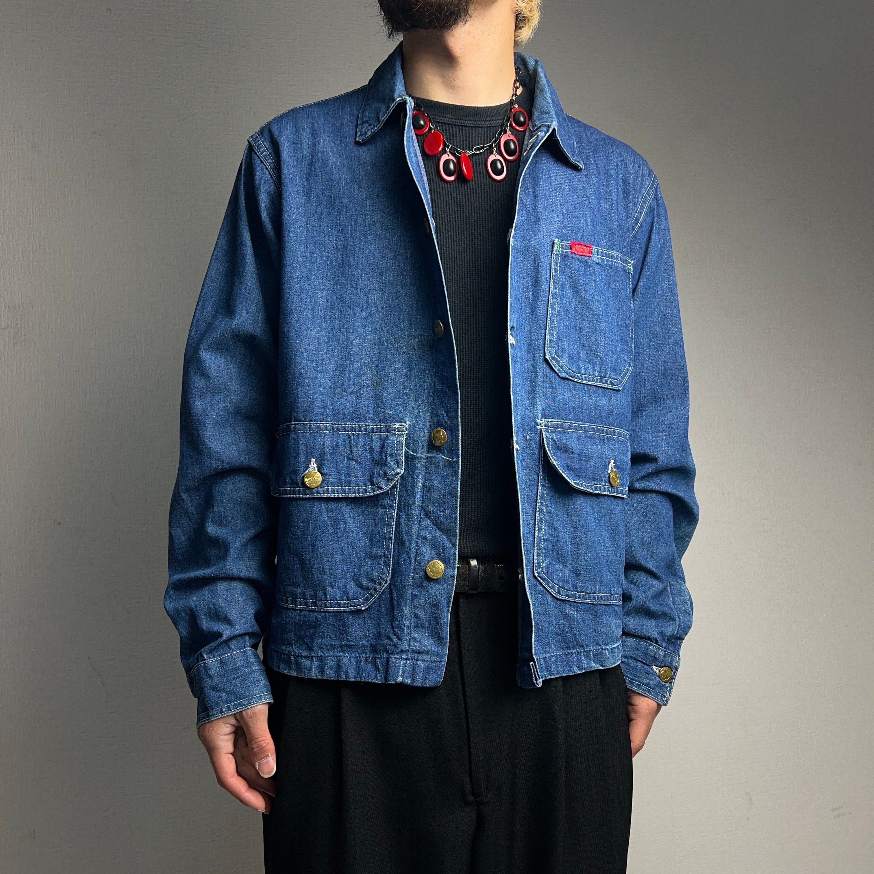 1960's~70's BIG SMITH DENIM ENGINEER JACKET 60年代 70年代 ビッグ