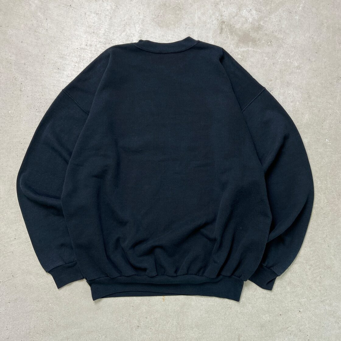 90年代 Hanes ヘインズ ブランクスウェットシャツ 無地 メンズXL 古着 