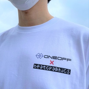 ONEOFF x beatGraPhicsコラボTシャツ　5.6オンス