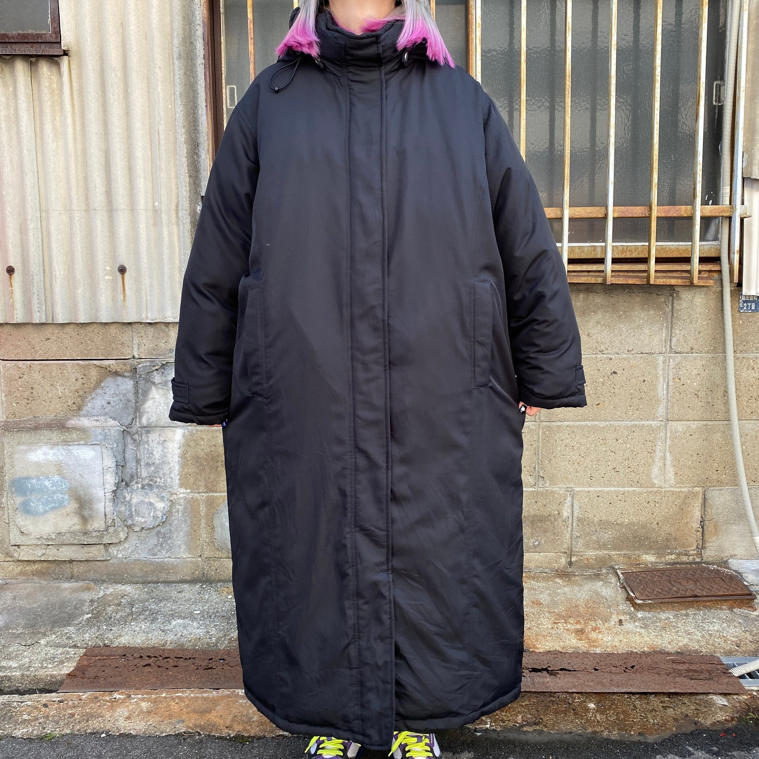 ビッグサイズ Eddie Bauer エディーバウアー ロング丈 グースダウン 