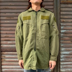 90s canadian army カナダ軍 実物 ヘリクルー シャツ ヴィンテージ ミリタリー 空軍 ミドル ジャケット ワッペン ベルクロ 00s