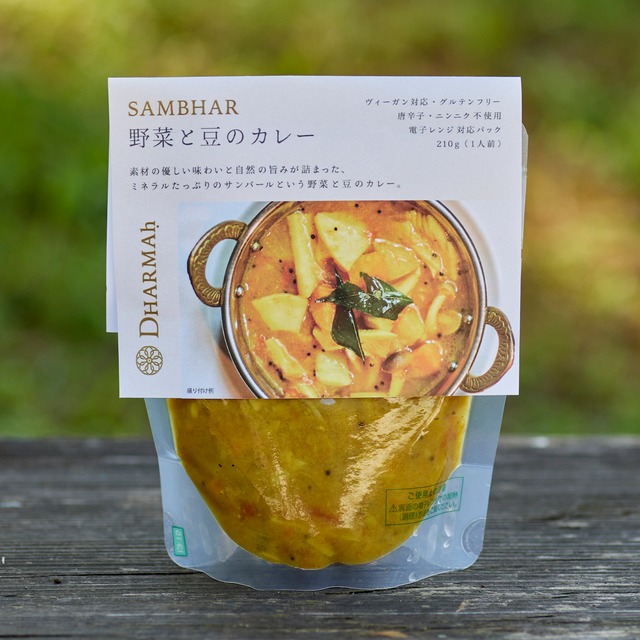 【テイクアウト】スパイスカレー：野菜と豆のカレー　CURRY - Sambhar