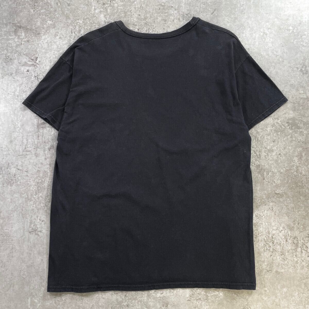 バンド バンT メガデス スカル ガイコツ 2XL メンズ 古着 半袖 Tシャツ